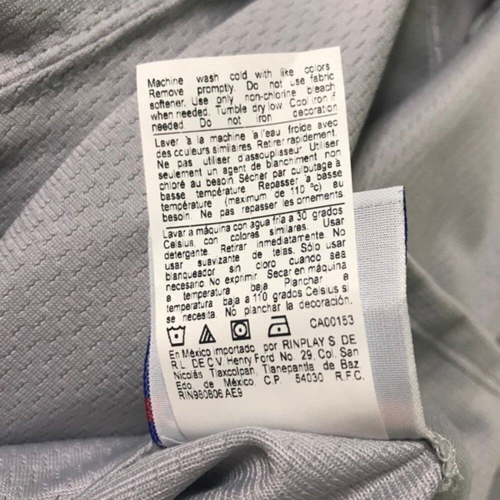 Champion Softball Jersey Mesh Grey XS - Picture 6 of 8
